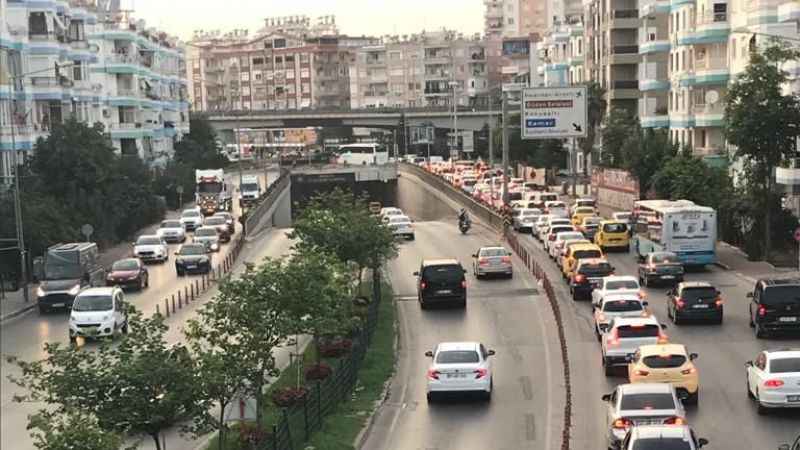  Antalya'da taşıt sayısı 1 milyon 399 bin 627 oldu