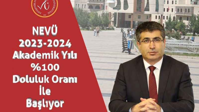 NEVÜ rekor kırdı: Yüzde 100'ü doldu