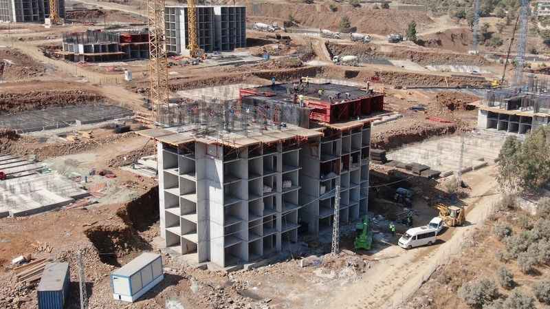 Baykar'ın deprem konutları yükseliyor