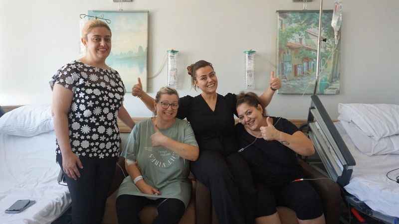 Bir Alman bir İtalyan hasta ve bir Türk doktor