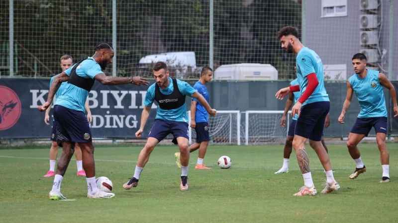 Alanyaspor'da, Hatayspor maçı hazırlıklarını tamamladı