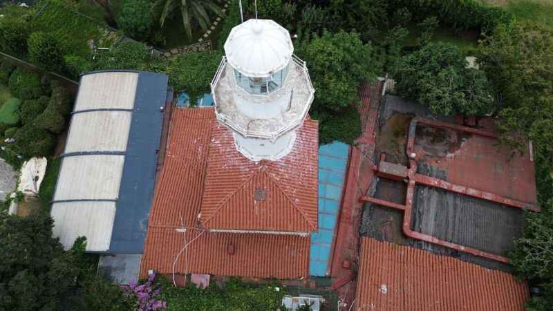 Tarihi olaylara şahitlik eden Yeşilköy havadan görüntülendi