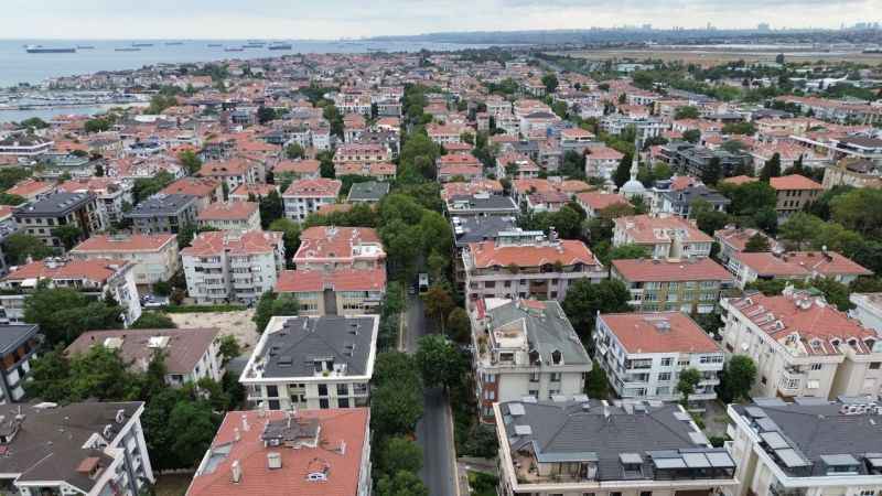 Tarihi olaylara şahitlik eden Yeşilköy havadan görüntülendi