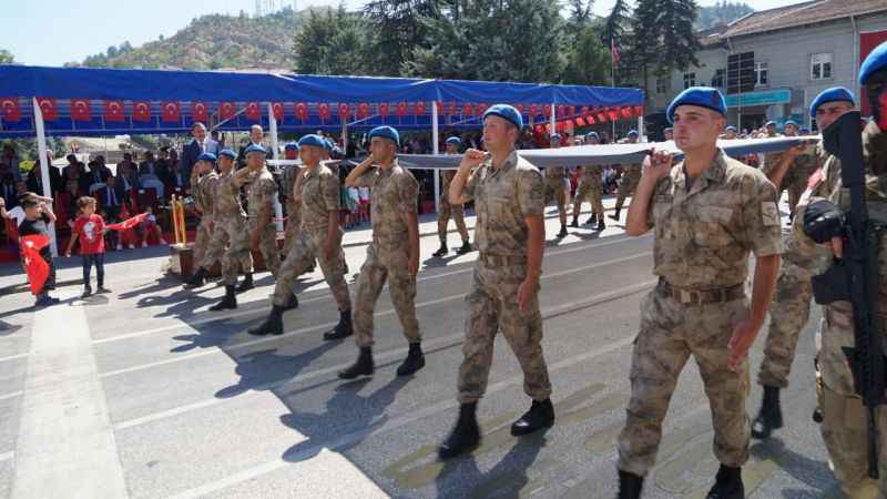 Kastamonu'da büyük Zafer'in 101'nci yılı kutlandı