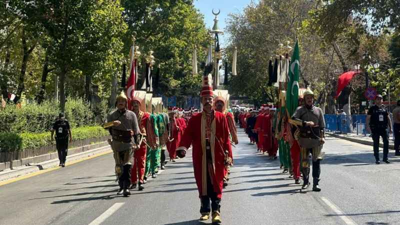 Başkentte 30 Ağustos Zafer Bayramı yürüyüşü