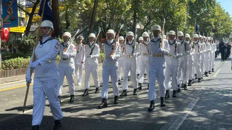 Başkentte 30 Ağustos Zafer Bayramı yürüyüşü
