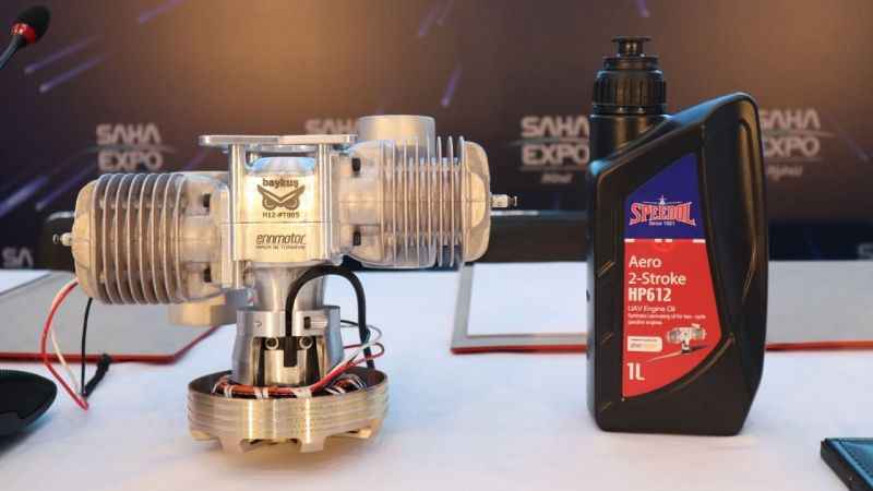 İlk uçak motorunun yerli yağı üretildi