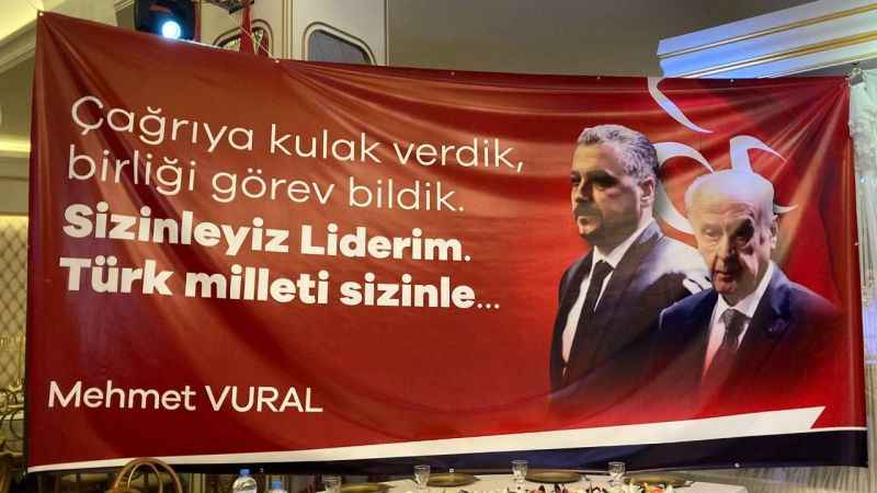 İYİ Parti'den istifa eden 62 üye MHP’ye katıldı