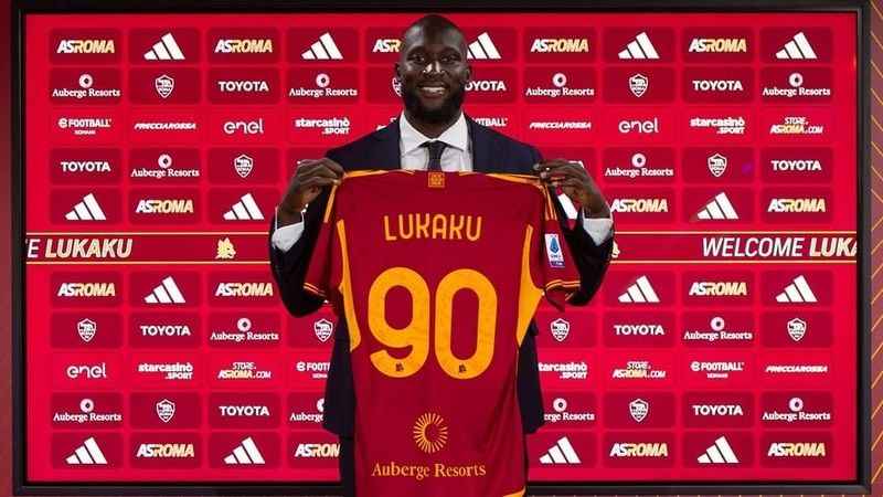 Roma, Romelu Lukaku'yu kiralık olarak kadrosuna kattı