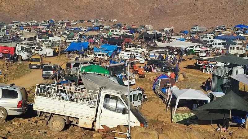 7 asırlık gelenek Sanrıdas Dağı zirvesinde yaşatıldı