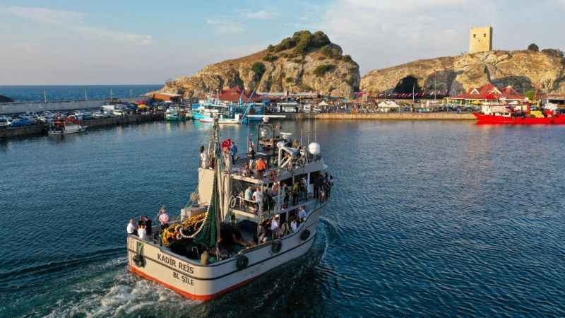 Şile’de balıkçılar “Vira Bismillah” dedi