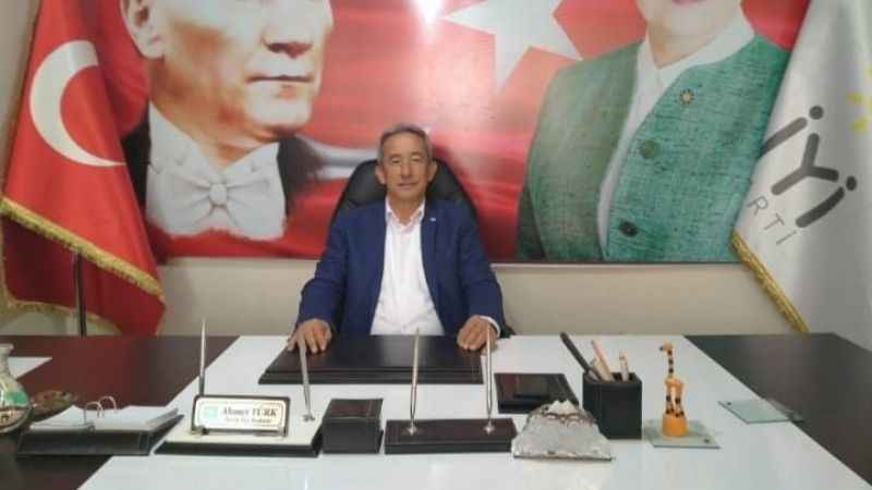 Erzin İyi Parti İlçe Başkanı Ahmet Türk hayatını kaybetti