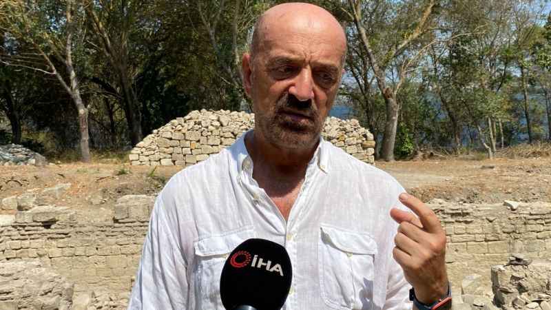 Bathonea Antik Kenti’nde kazıların bu yıl da sonuna gelindi