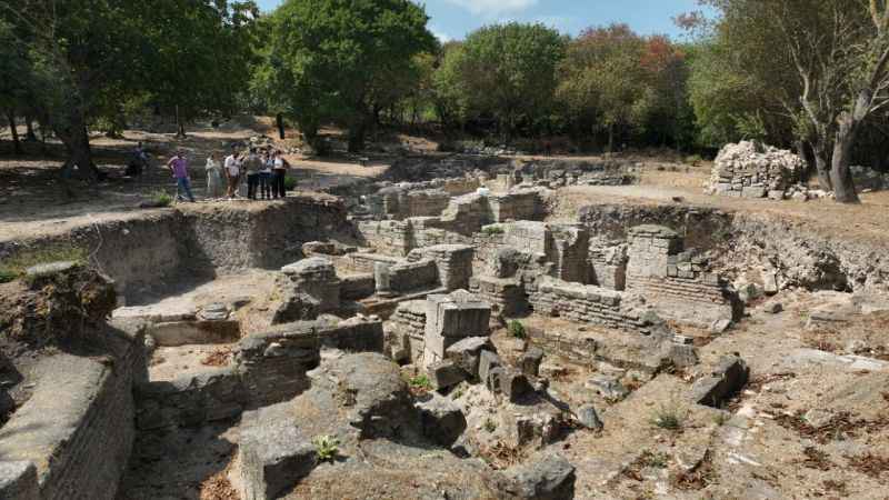 Bathonea Antik Kenti’nde kazıların bu yıl da sonuna gelindi