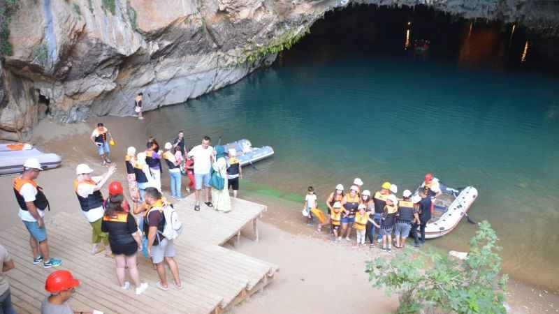 Altınbeşik Mağarası son yılların en yüksek rekorunu yakaladı