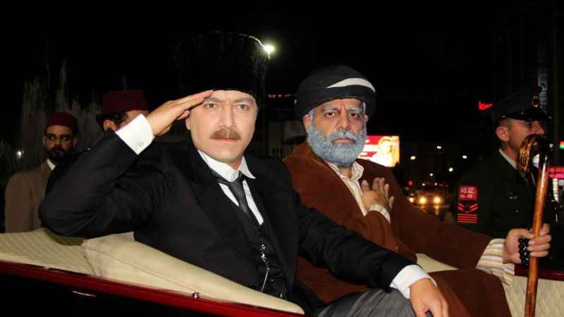 Atatürk’ün Sivas’a gelişi canlandırıldı