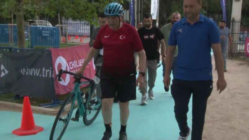 Türkiye Triatlon Beykoz'da gerçekleşti