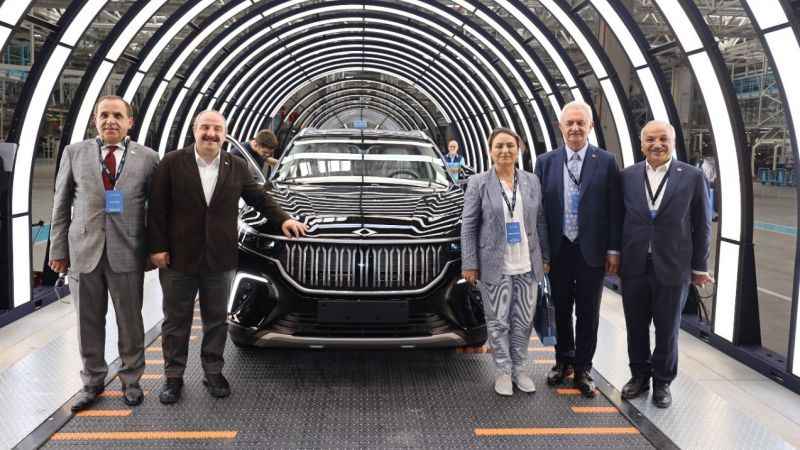 Togg Fabrikası’nda bir ilk