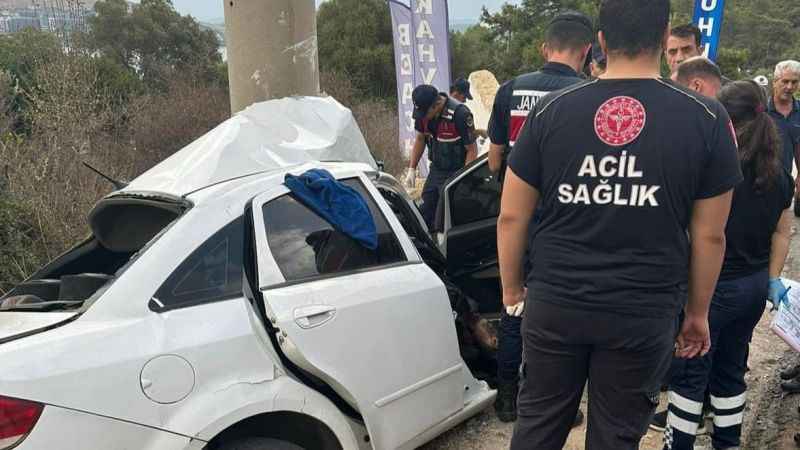  Bodrum'da trafik kazasında Mert Gen hayatını kaybetti