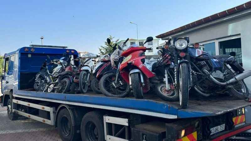 Kulu'da motosiklet ve elektrikli bisiklet denetimi