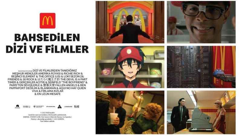 McDonald’s, Hollywood filmlerindeki sahnelerini derledi