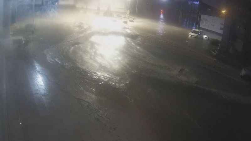 MASKO Mobilyacılar Sitesi’ni sel suları böyle bastı