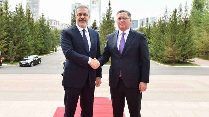 Dışişleri Bakanı Fidan Kazakistan’da