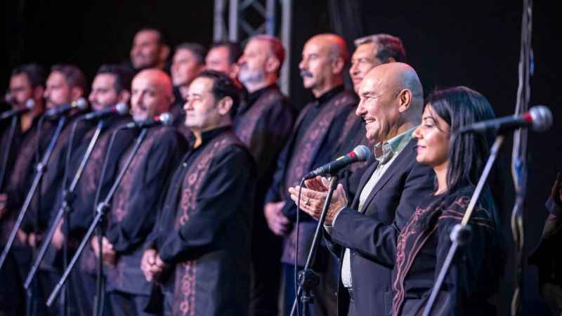Hatay Medeniyetler Korosu'ndan teşekkür konseri