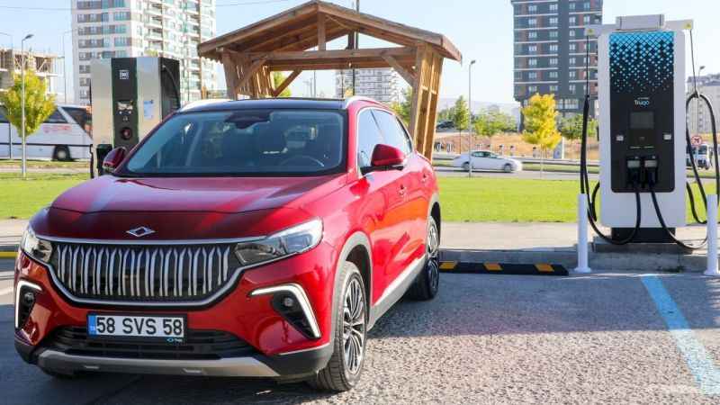 Sivas'ta Togg şarj istasyonlarının sayısı artıyor