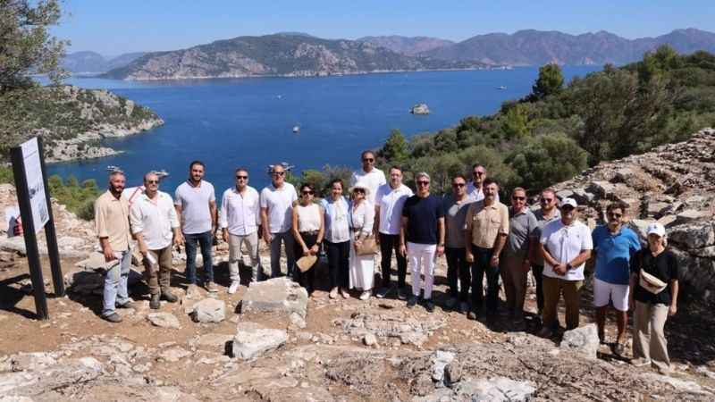 Amos antik kentinde kazı çalışmaları devam ediyor