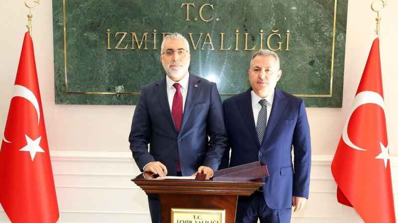 Bakan Işıkhan, İzmir Valiliğini ziyaret etti