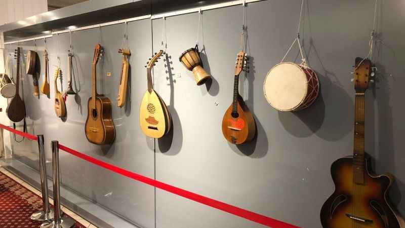 Pendik'te yedi kıtadan 600 müzik enstrümanı sergide buluştu