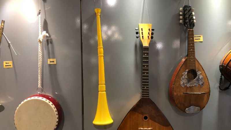 Pendik'te yedi kıtadan 600 müzik enstrümanı sergide buluştu
