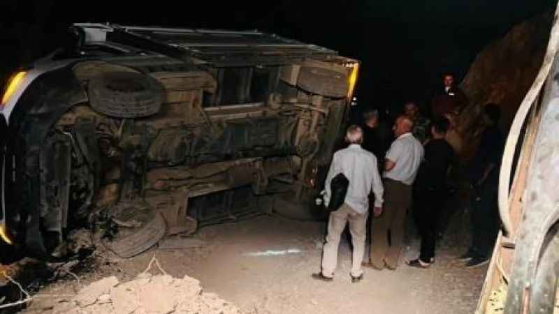 Şırnak’ta kamyonet şarampole devrildi: 1 ölü, 2 yaralı