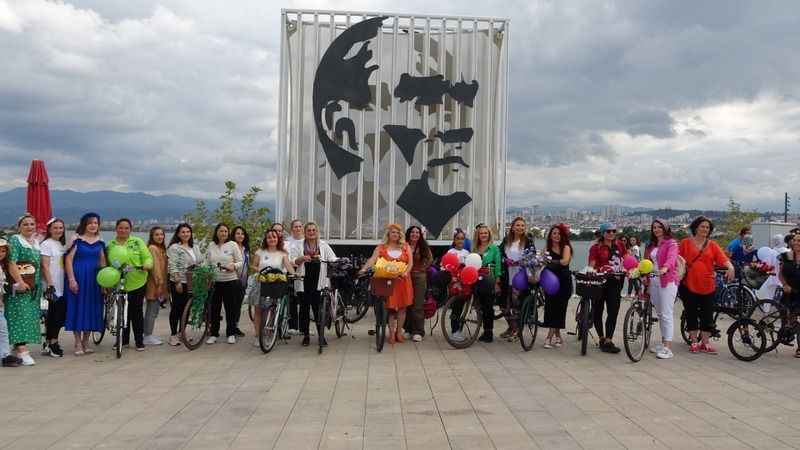 Ordu'da "Süslü Kadınlar Bisiklet Turu"