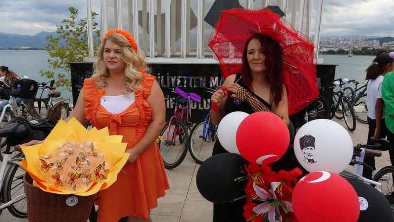 Ordu'da "Süslü Kadınlar Bisiklet Turu"