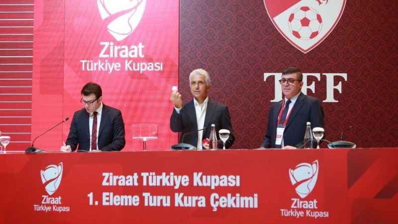 Türkiye Kupası'nda 1. Eleme Turu eşleşmeleri belli oldu