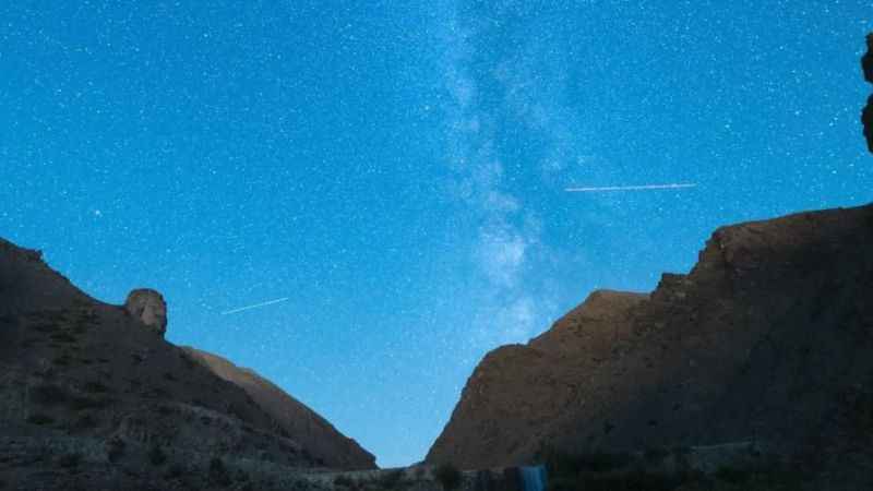 Erzincan’da yıldızların muhteşem görsel şöleni