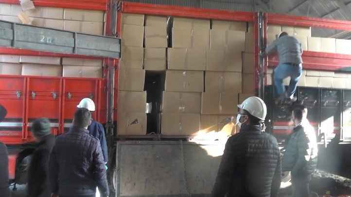 Bolu'da 12 milyon 770 bin makaron ele geçirildi