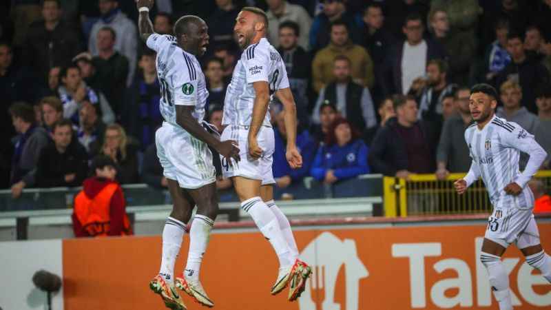 UEFA Avrupa Konferans Ligi: Club Brugge: 1 - Beşiktaş: 1