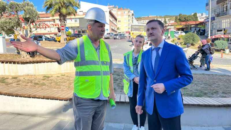 Sinop'ta kale surları ve saat kulesi restorasyonu