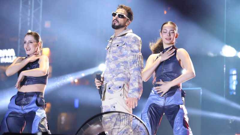 Bandırma'da Sefo ile rap rüzgârı