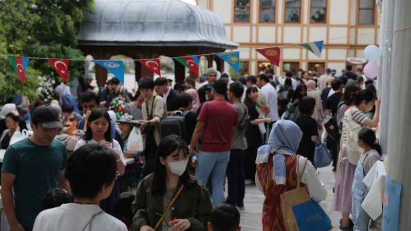 Japonya'da Türk Devletleri Yemek ve Kültür Festivaline yoğun ilgi