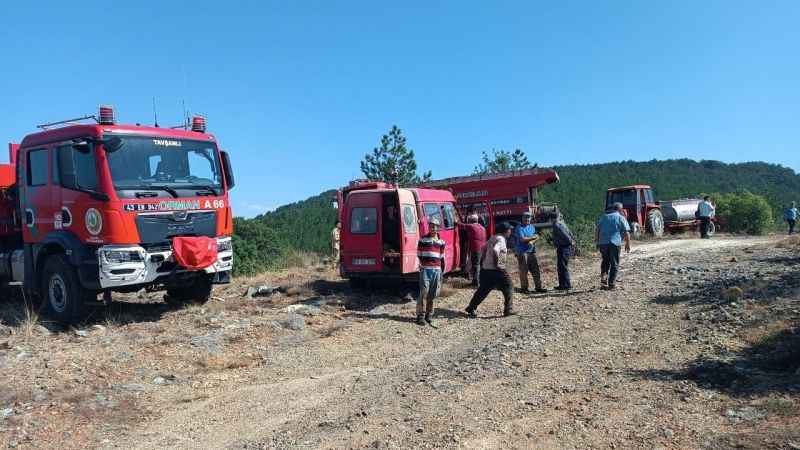 Kütahya'daki orman yangını kontrol altına alındı