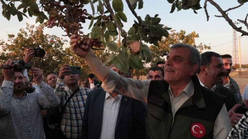 Şanlıurfa’da fıstık ile isot yemeklerde buluştu