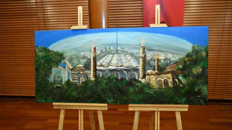 Uluslararası ressamların fırçasından Bursa