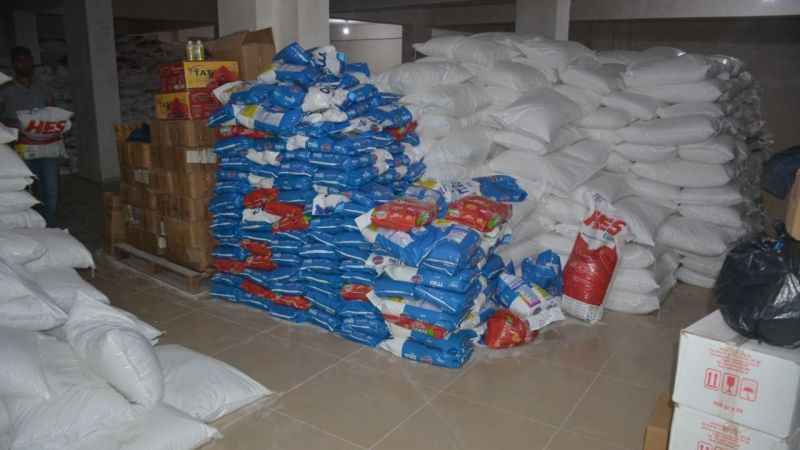 Ağrı’da tonlarca sahte temizlik malzemesi ve çay ele geçirildi