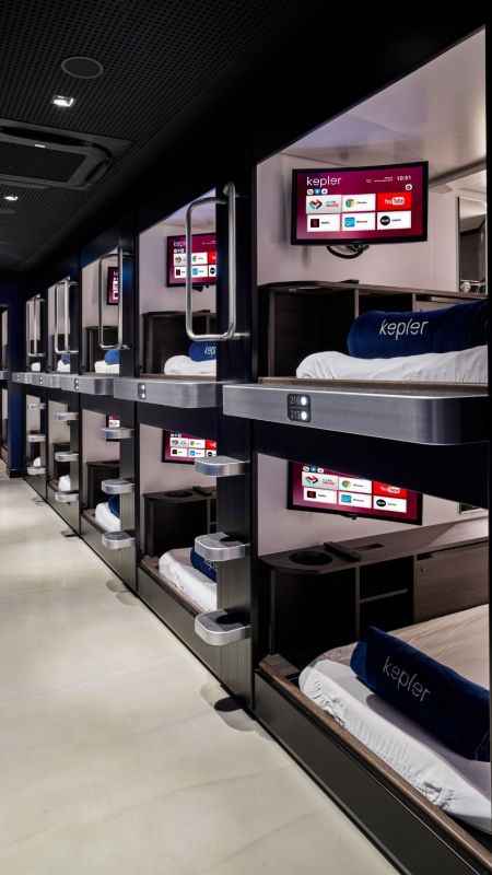 Sabiha Gökçen’in “uyku kabinleri”ne Avrupa Bölge Birinciliği ödülü