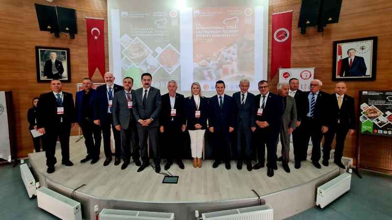 7. Uluslararası Gastronomi Turizmi Araştırmaları Kongresi başladı