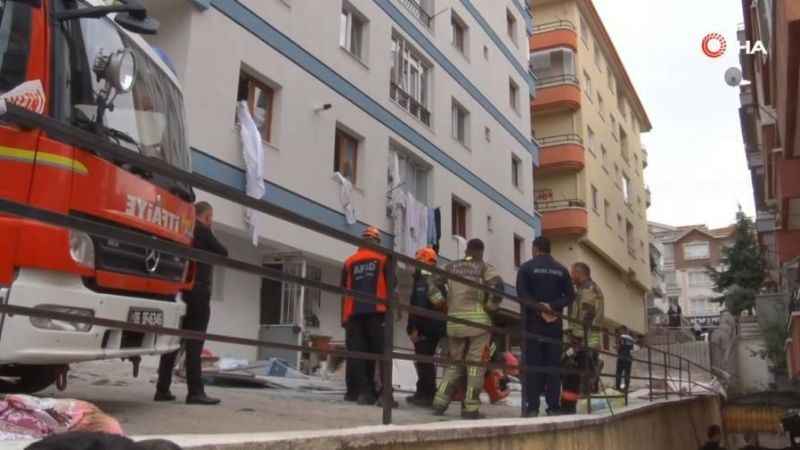 Başkent'te doğal gaz patlaması: 1 ölü